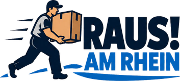 Raus! am Rhein – Logo